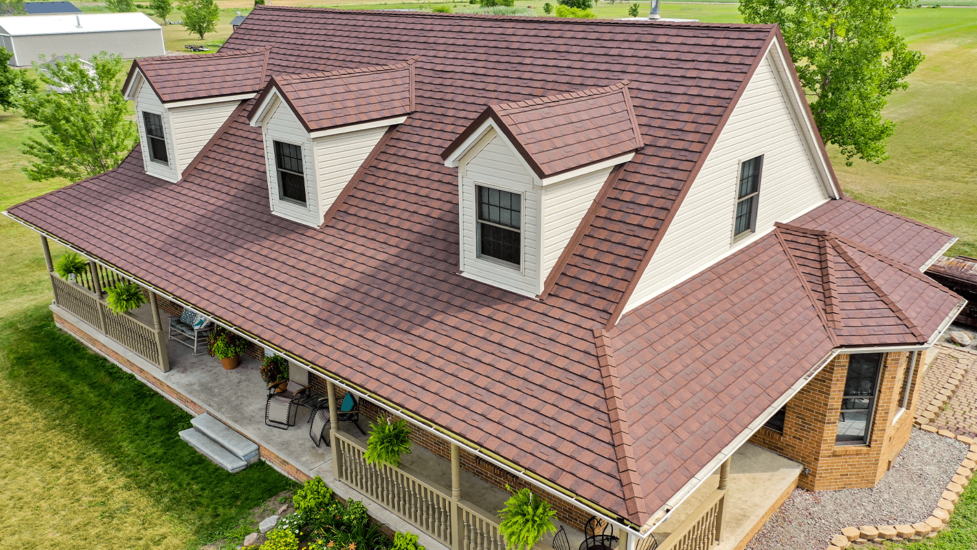 An Erie Metal roof in Barclay.