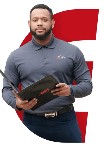 A photo of an Erie Home Sales Rep ready to assist.