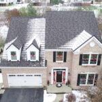 snow on roof