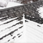 Our Erie Home Metal Roof standing up to blizzard like conditions.
