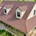 A Beautiful Erie Home Metal Roof featuring a Barclay Metal Shingle Roof.