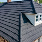 A Close Up of an Beautiful Erie Home Metal Roof.