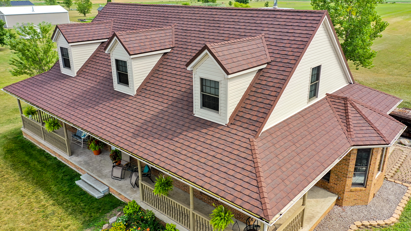 An Erie Metal roof in Barclay.