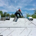 metal roof installation