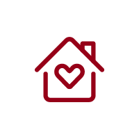 Heart in Home Icon