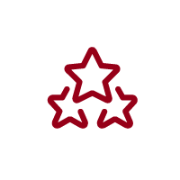 Three Star Icons