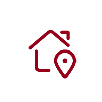House and Map Pin Icon