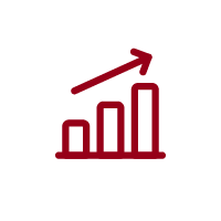 Up Arrow Graph Icon