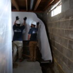 Erie Home basement waterproofing techinicians