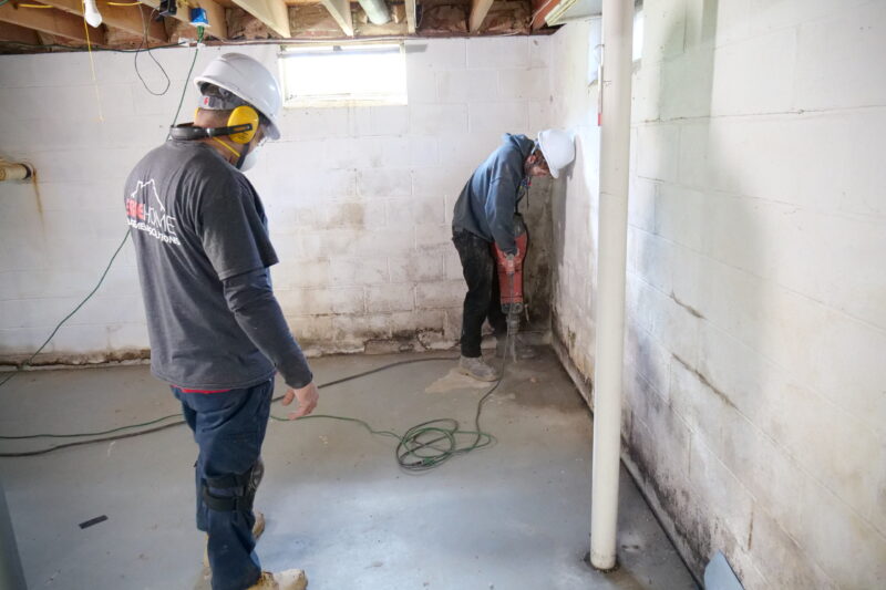 basement waterproofing